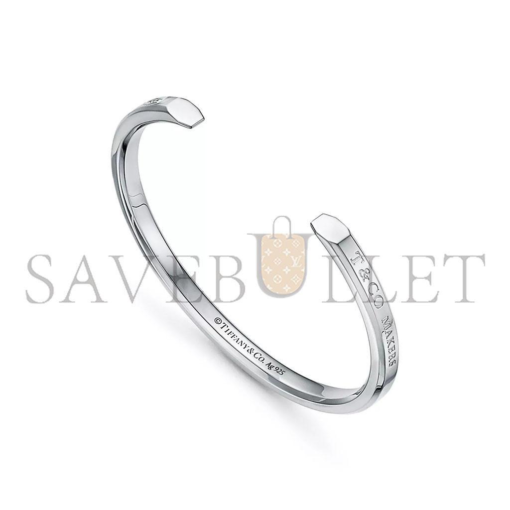 TIFFANY 1837® MAKERS NARROW CUFF IN STERLING SILVER 63526886